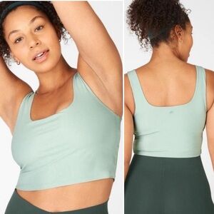 Fabletics Lydia Built-in Bra Tank Seafoam